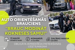 Atpūtas un ceļojumu piedāvājumi 10.05.2025 - 16.05.2025 Auto orientēšanās Aizkraukles novadā Aizkraukles novada TIC